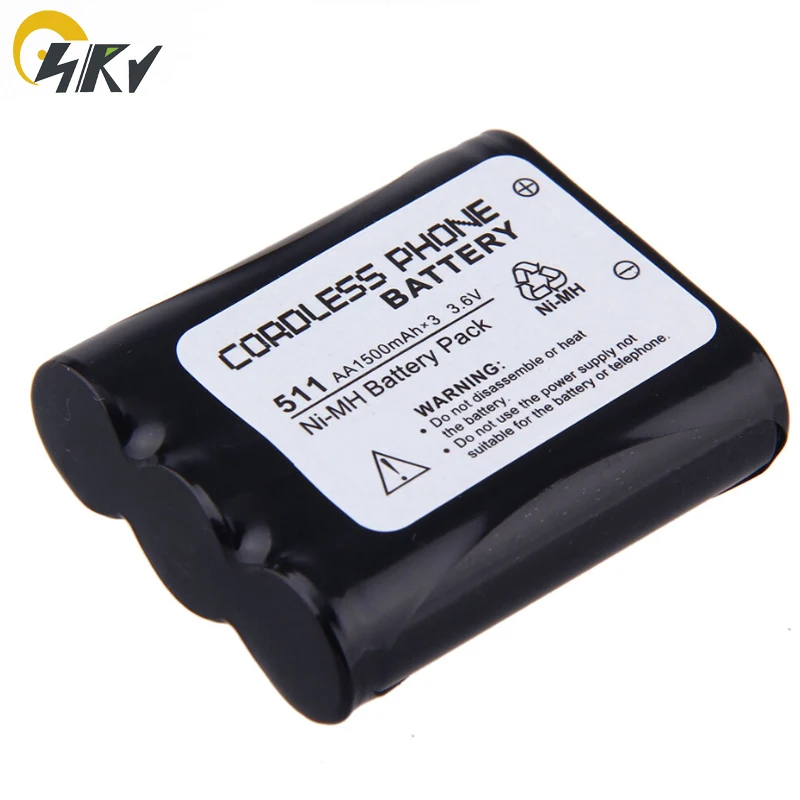 2XNIMH 3 6 V 1500mAh AA домашний телефон Батарея для цифрового фотоаппарата Panasonic P511 P-P511 PP511