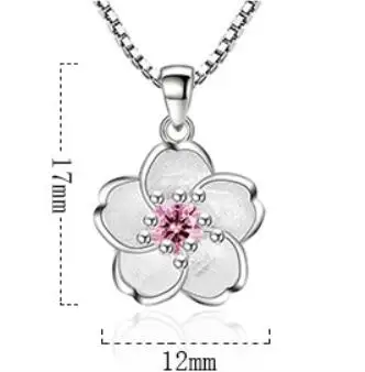 Fashion zircon cute peach pendant necklace female models | Украшения и аксессуары