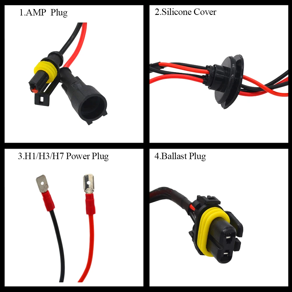 2020 Новый SKYJOYCE 55 Вт H7R комплект ламп hid 4300K 5000K Комплект металлических базовых