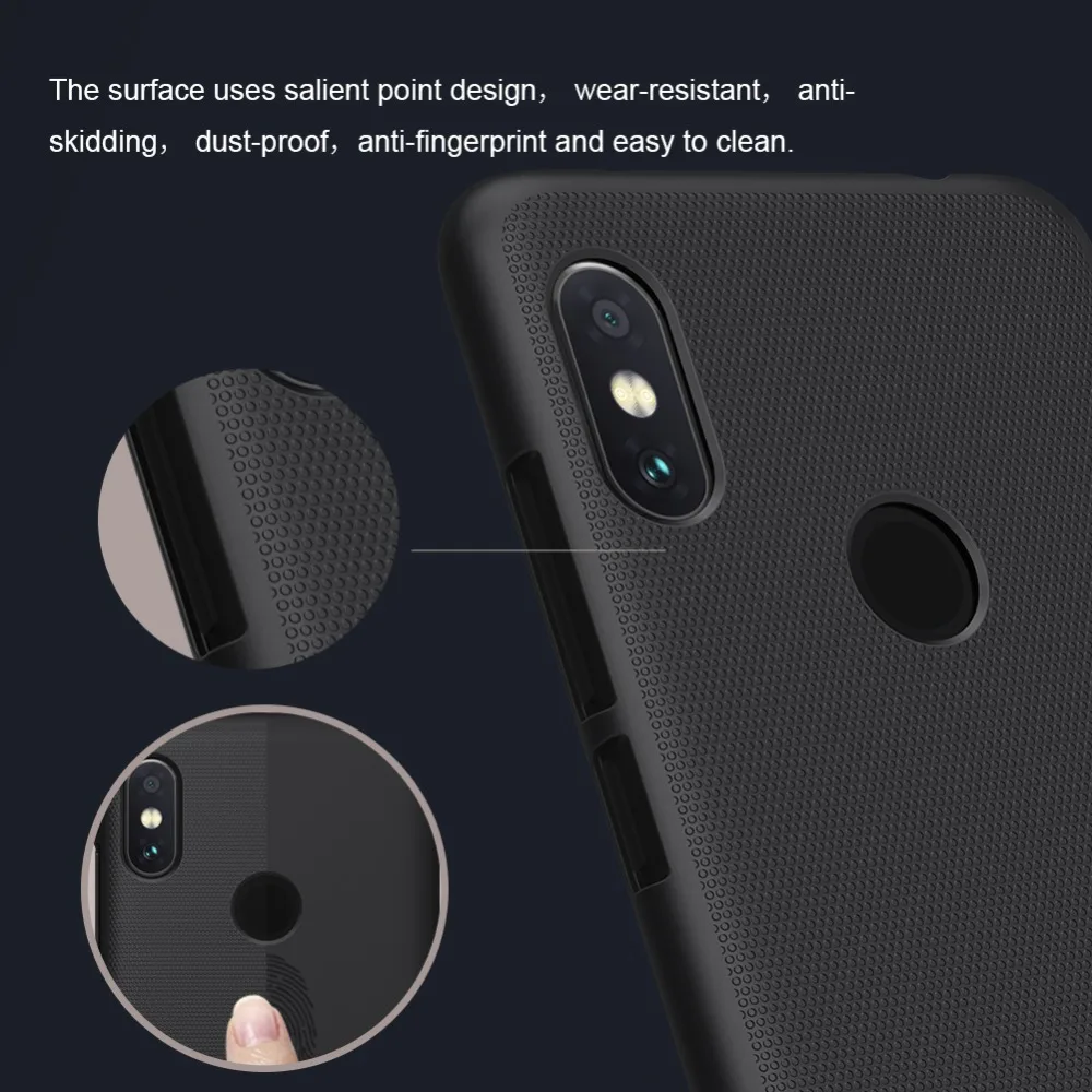 Xiaomi Redmi Note 7 6 Pro Чехол Nillkin Супер Матовый чехол PC чехол для телефона для Xiaomi Redmi Note 7 6 Pro Nilkin чехол