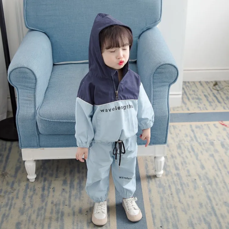 Детский костюм весна-осень 2019 Комплект Детская одежда Одежда для девочек