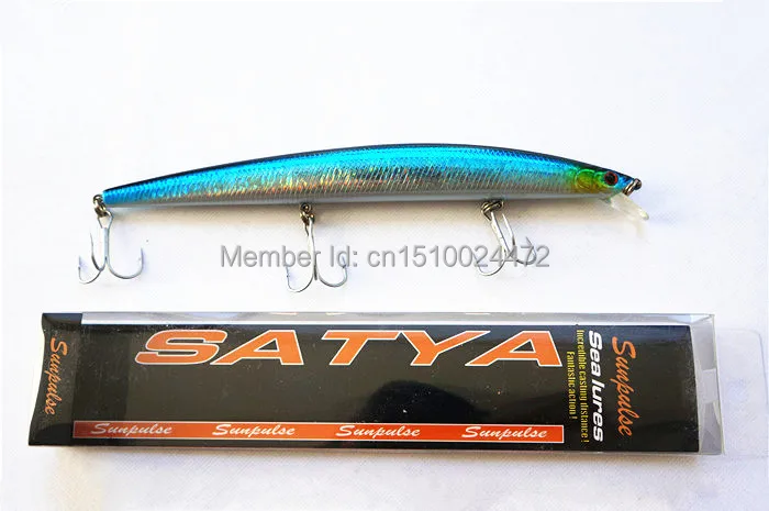 Плавающая наживка Minnow типа большой приманки 17 5 см/30 г темно синий цвет|floating