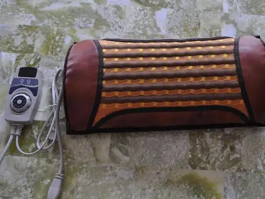 Нефритовая подушка для шеи ms tomalin с инфракрасным подогревом медицинская