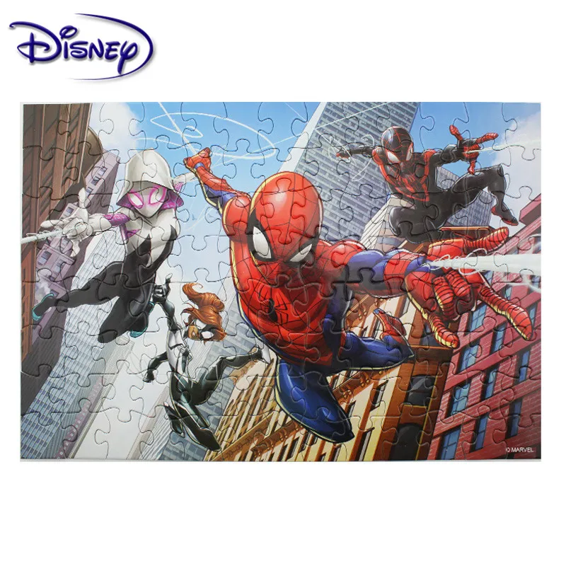 

Disney Toys Puzzle Marvel Spider-Man Avengers 100 Children's Plane Puzzle