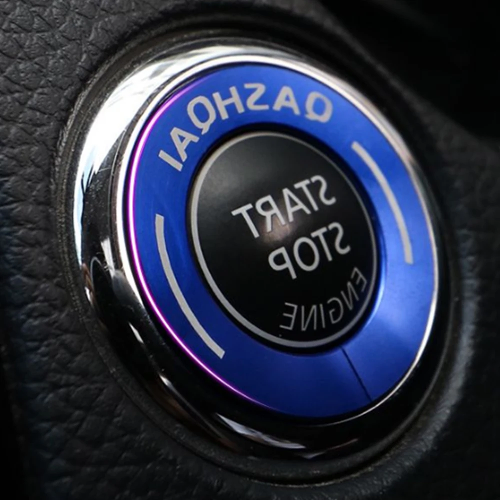 Автомобильный Стайлинг переключатель зажигания украшения наклейки ключ кольцо