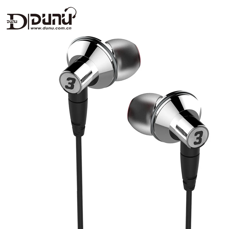 DUNU TITAN3 титановый мембранный динамический высококачественный HiFi внутренний наушник TITAN 3 TITAN-3