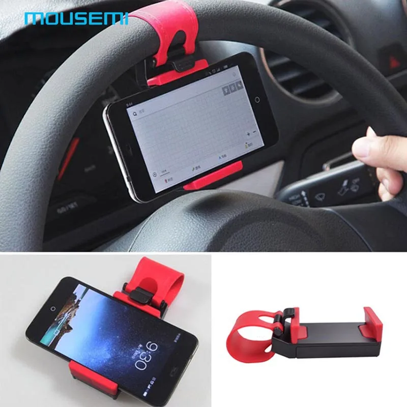 Mouseme поддержка мобильного телефона Автомобильный держатель для рулевого колеса автомобиля держатель на велосипед автомобильный велосипедный Стенд Магнитный держатель автомобиля