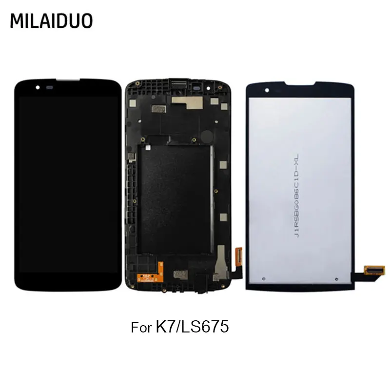 Ori ЖК дисплей для LG K7 LS675 LS665 кодирующий преобразователь сенсорного экрана в сборе
