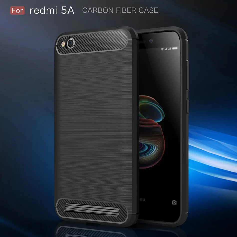 Чехол Kolpler для Xiaomi Redmi 5A роскошный мягкий силиконовый чехол из ТПУ армированный