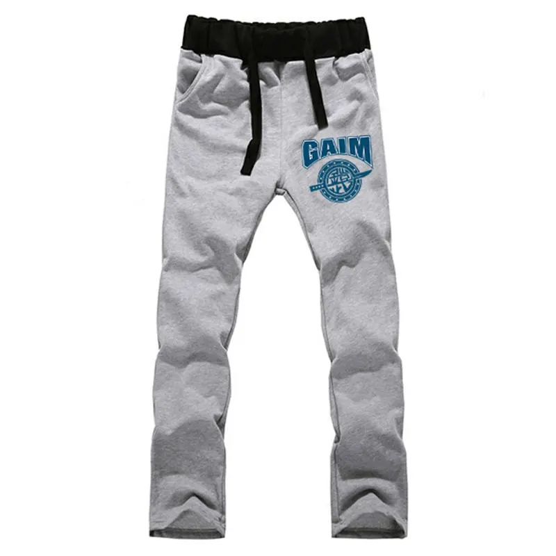 

Anime Kamen Rider GAIM Cotton Straight Sweatpants Casual Streetwear Hip-Hop Sweat Pants Slim Tracksuit Spring Autumn Trousers