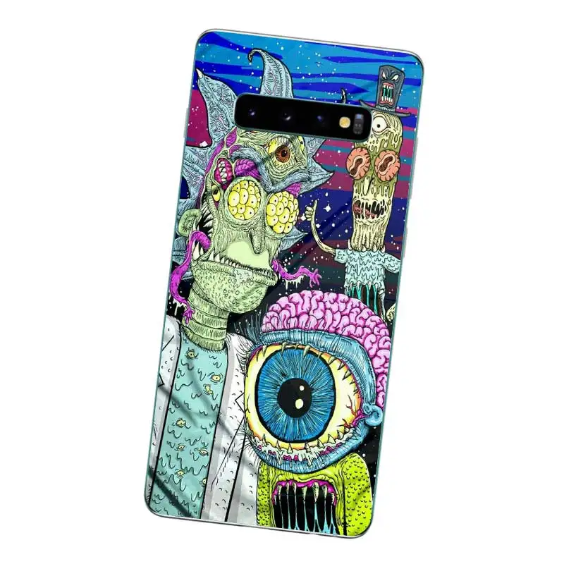 N374 Рик Морти интересные Мягкий ТПУ силиконовый чехол для Samsung Galaxy J2 J3 J4 J5 J6 J7 J8 Pro Plus