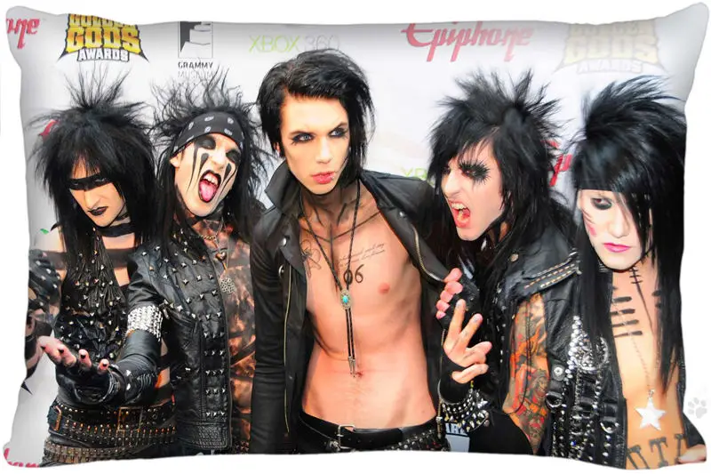 

Fashion Classic Custom Zippered Rectangle black veil brides Pillow Case (Two sides) High Quality Home Textile Pillow Case