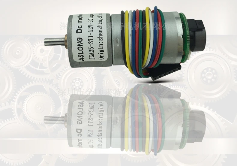 Постоянный ток 6 В-24 В длинная фотопередача с кодовым датчиком скорости колесный