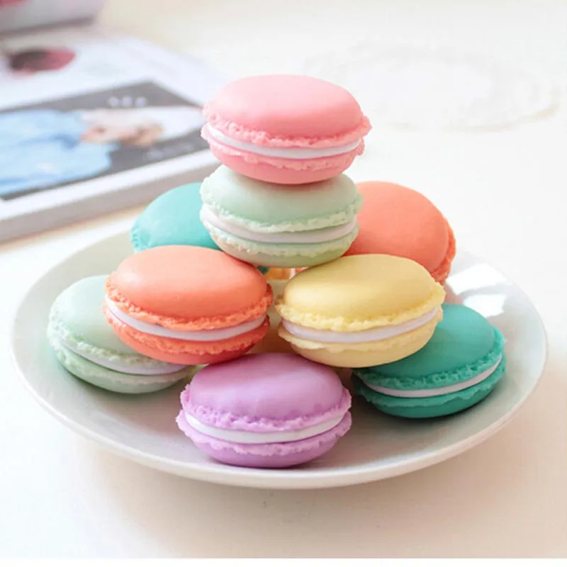 Мини милые макароны кольцо ожерелье ювелирные изделия конфеты сумка для