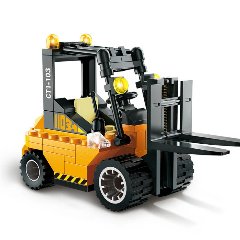 4 типа умный городской мусороуборщик Legoings собранная модель строительные блоки