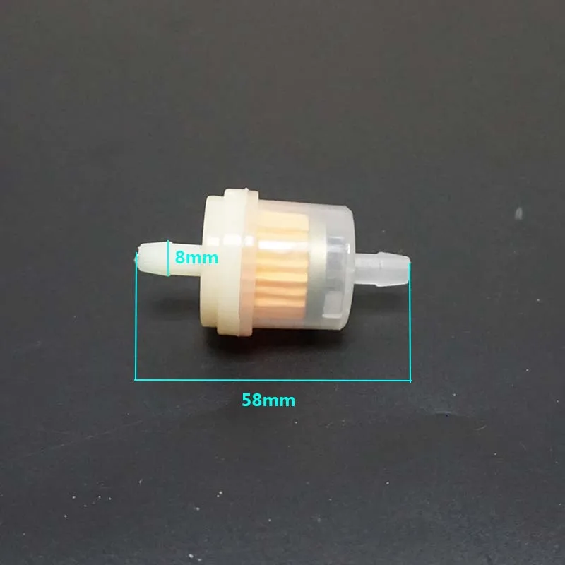 100 шт. встроенный магнитный 1/4 &quot5 мм 6 фильтр бензиновый газовый китайский