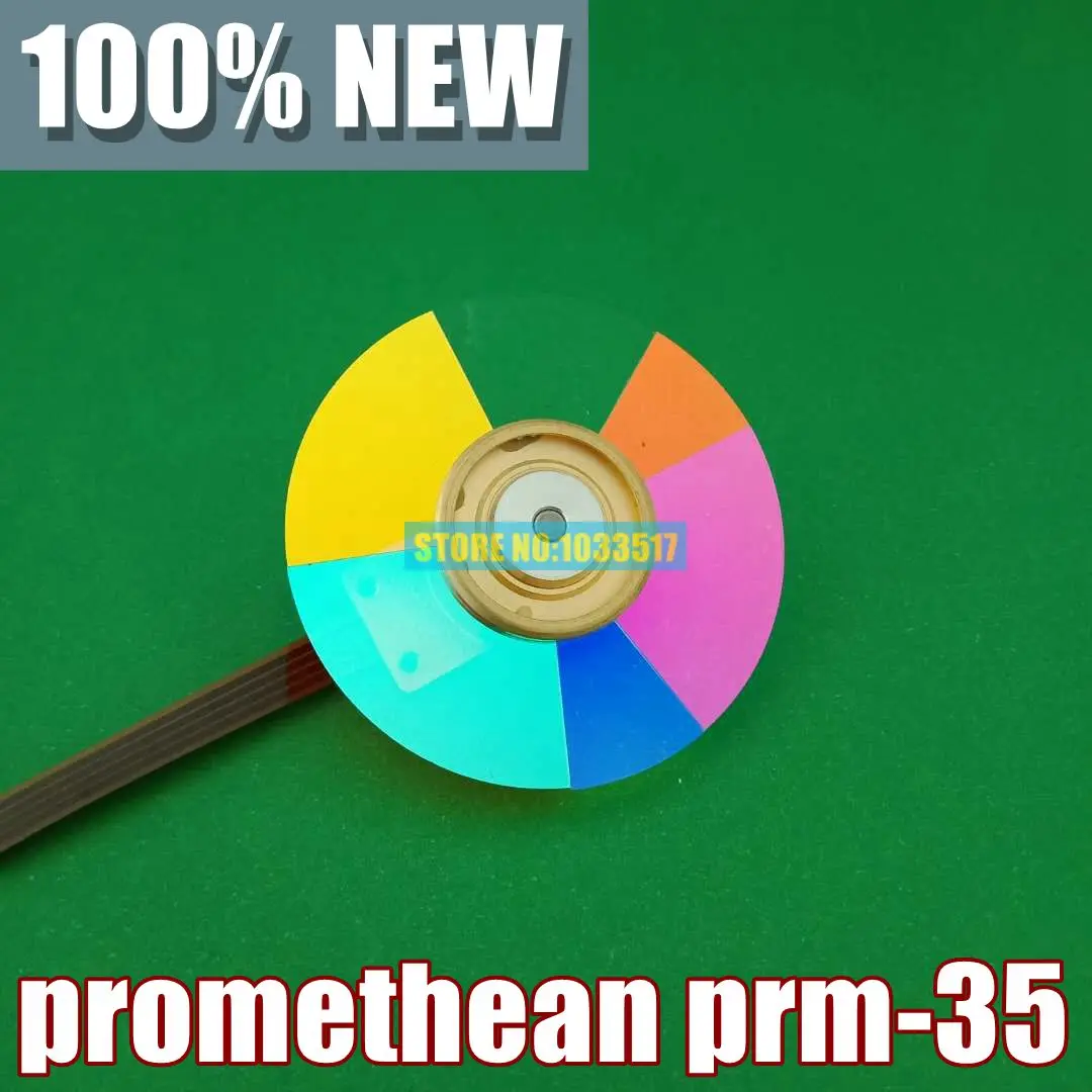 

Оригинальный 3797730600 проектор цветное колесо для Promethean PRM35 цветные колеса, 6 сегментов 44 мм