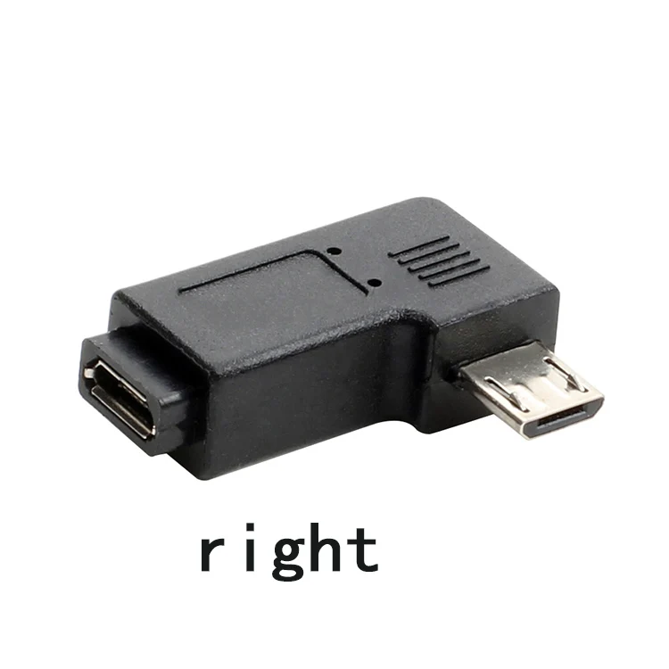 Микро USB Передача микро гнездо usb 5p штекер Расширенная головка|Коннекторы и
