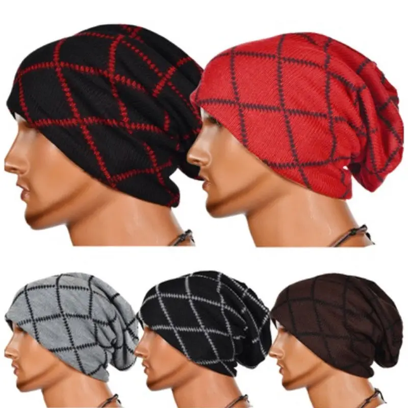 

2020 ITFABS Newest Fashion Men Women Unisex Warm Winter Knit Ski Beanie Skull Slouchy Oversize Stylish Cap Hat