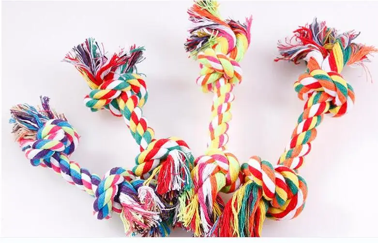 Игрушка для домашних животных игрушка кошек двухсекционная трос из хлопка поезд