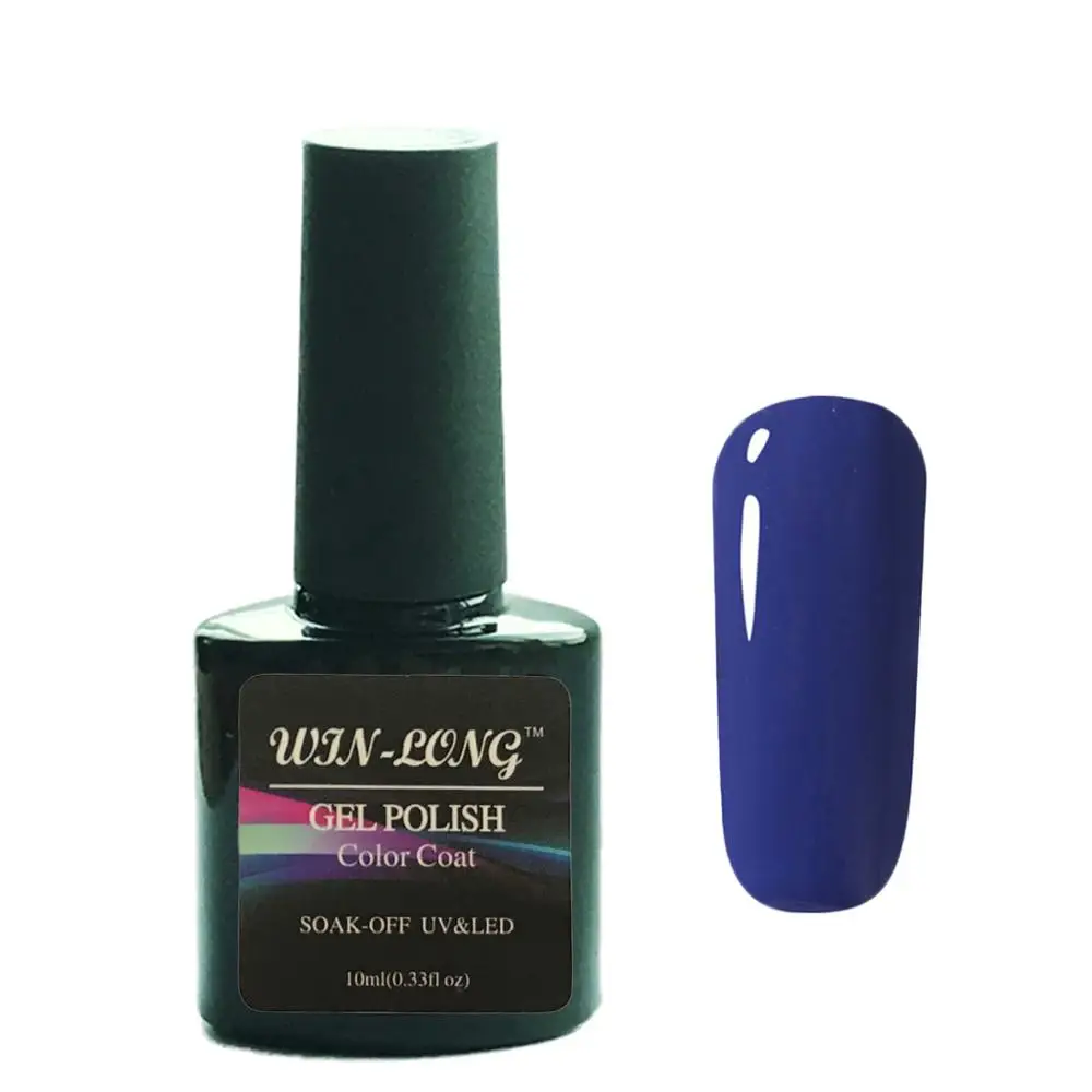 

WIN-LONG 10ML Nail Gel Polish Varnish Color Gel Polish UV Soak Off Gel Nail Polish Nail Color Art Paint Kit Cured With Bse Top