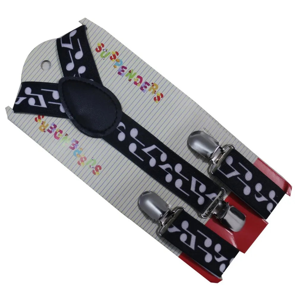 Бесплатная доставка Новинка 2019 года Милые черно-белые подтяжки для мальчиков и