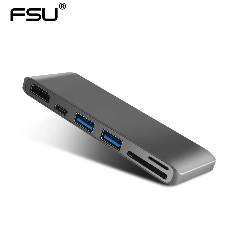 

Адаптер-концентратор 4k HD для Macbook Chromebook Pixel Surface Pro, Usb 3,0