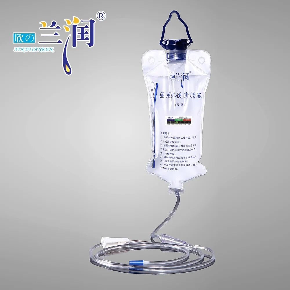 Сумка для клизмы 1200 мл 2 шт.