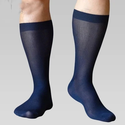 Новинка 2017 мужские шелковые носки официальный костюм пикантные полосатые