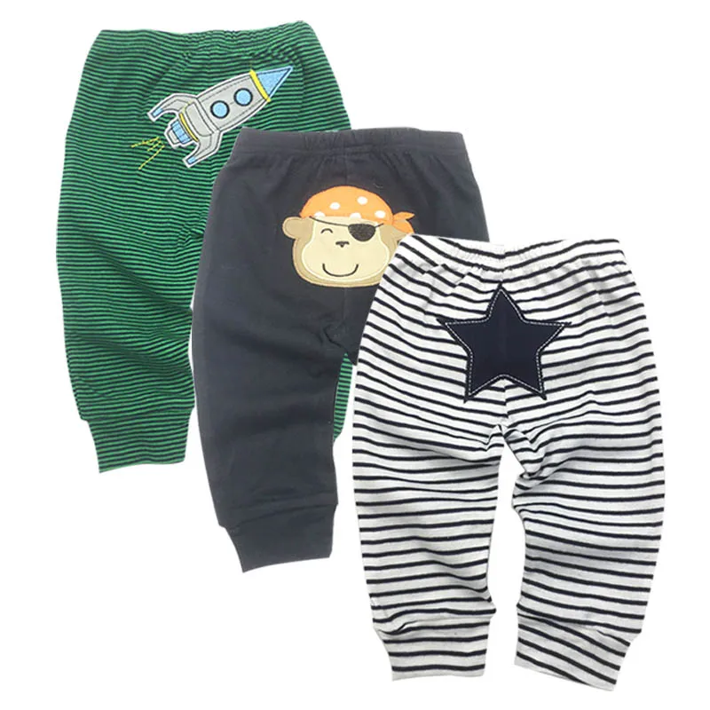 

New free shipping Retail 3pcs/pack 0-2years PP pants trousers Baby Infant cartoonfor boys girls Clothing 3piece/lot