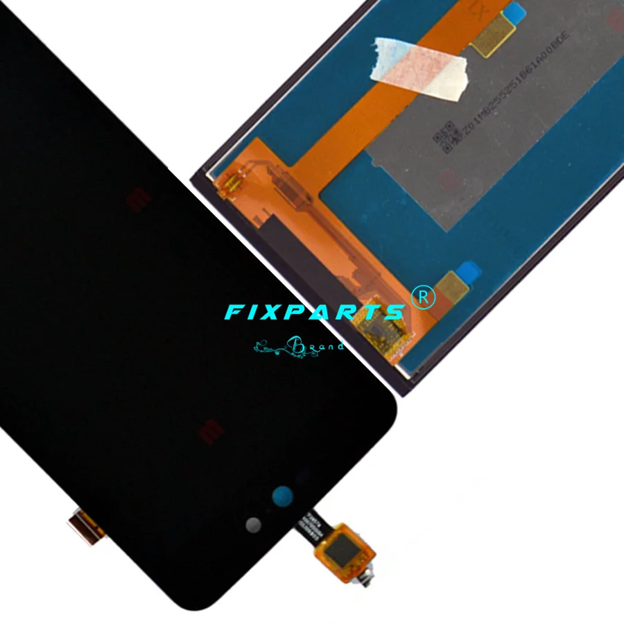 Черный 5 0 &quotоригинальный протестированный ЖК дисплей Wiko Rainbow jam 3G / 4G кодирующий