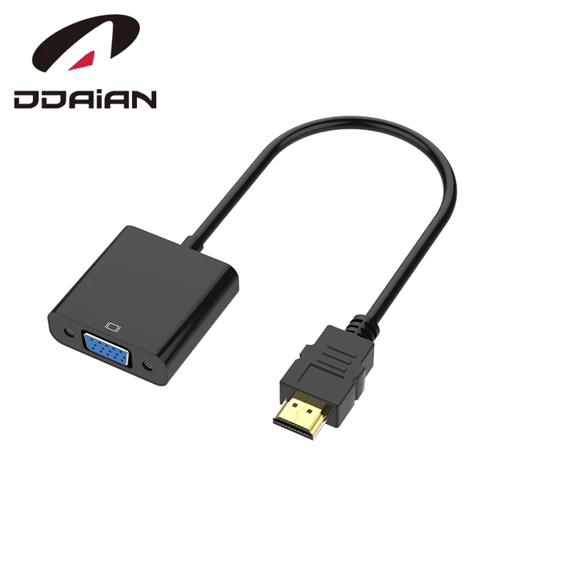 1080P HDMI к VGA адаптер цифро-аналоговый преобразователь кабель для Xbox PS4 ПК ноутбука