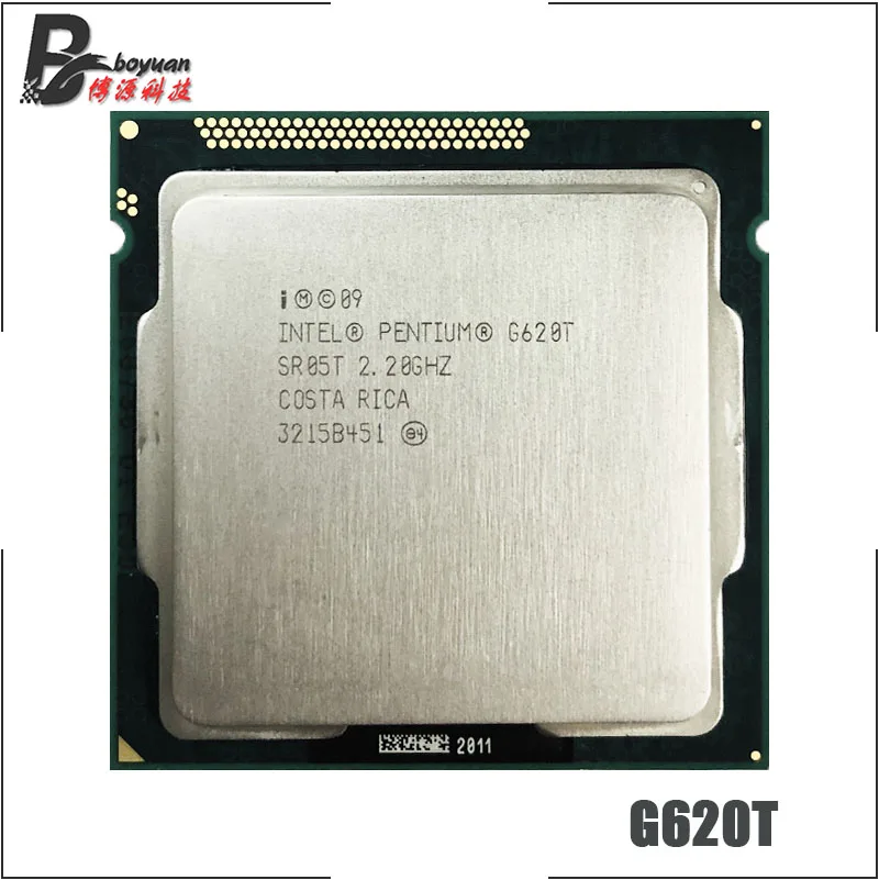Двухъядерный процессор Intel Pentium G620T 2 ГГц 3 м 35 Вт LGA 1155|cpu processor|intel pentiumlga 1155 |