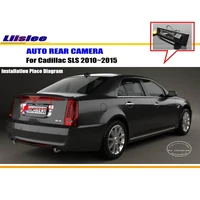 car rearview camera for cadillac sls 2010 2015 reverse hd ccd rca ntst pal license plate light cam