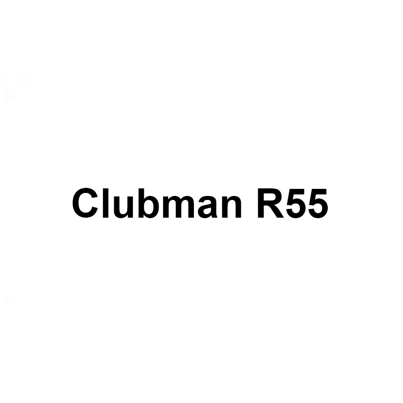 CLUBMAN R55 Наклейка на руль для Mini Cooper JCW One+ S F54 F56 F55 F60 R55 R56 R57 R58 R60 R61 - Название цвета: CLUBMAN R55