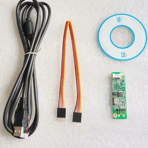 Usb-контроллер сенсорного экрана с 5 проводами ЖК-карта драйвера usb-кабелем |