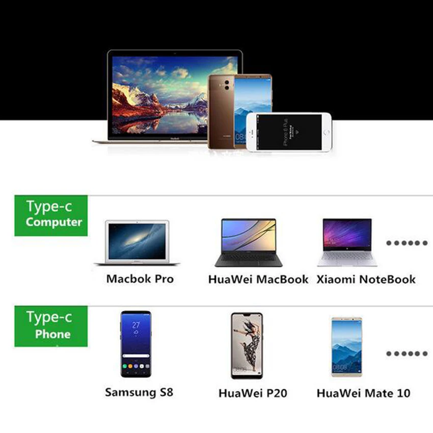 USB C Type c к HDMI 4k Apapter VGA кабель аудио USB3.0 PD конвертер концентратор для macbow pro HuaWei P20 HDTV