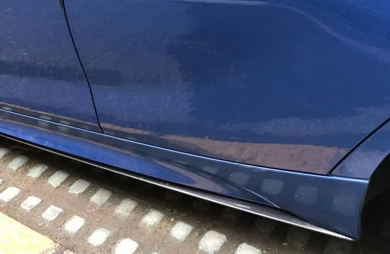 Передние боковые юбки из углеродного волокна для BMW M125i M140i M135i LCI задний диффузор