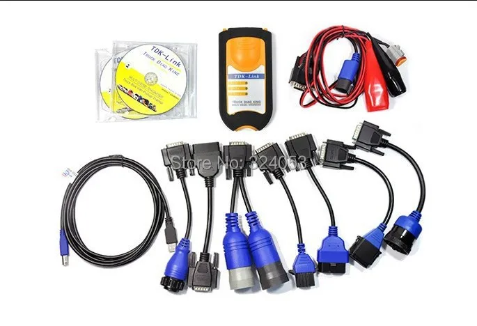 Originala + грузовик Diag король-multi дизель Диагностика Интерфейс TDK USB Link сканер с