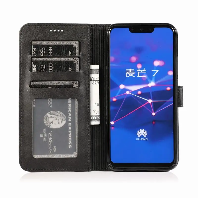 Чехол для huawei mate 20 Lite Pro, Магнитный Флип, роскошный винтажный кошелек, кожаный чехол для телефона, для huawei mate 20 Lite 20pro Coque