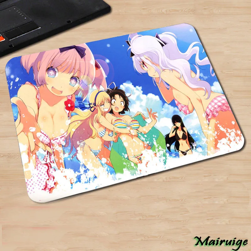 Mairuige Senran Kagura все персонажи такие милые сексуальные аниме девушки анимационный узор Коврик для мыши ПК компьютерный стол игровой коврик для мыши коврик