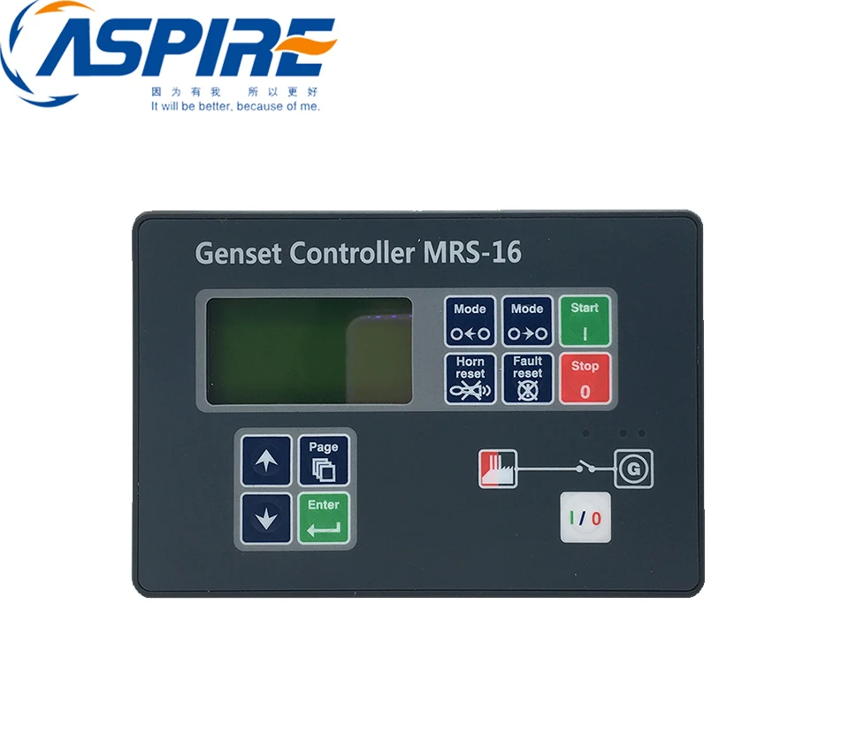 

Automatic AMF Genset Controller MRS16 Generator Auto Start Control Module