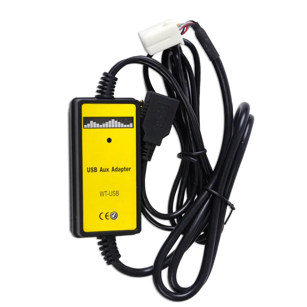 Автомобильный аудио интерфейс Кабели Адаптеры MP3 USB/SD 3 5 мм Aux In адаптер