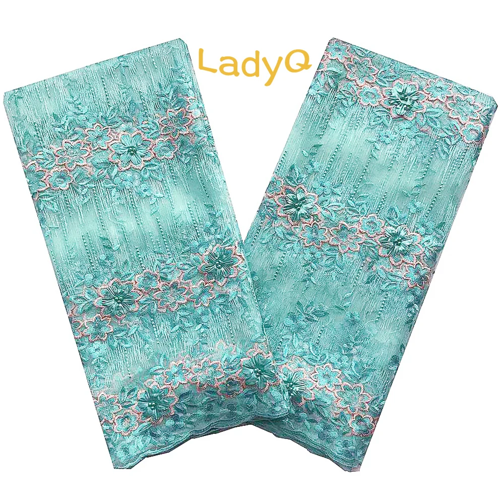 Французские кружевные ткани Aso Ebi Высококачественная Тюлевая французская