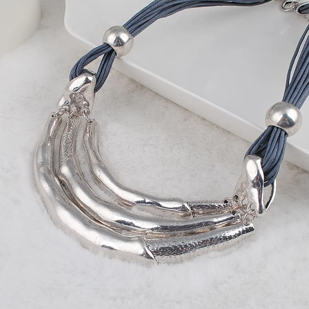 Ожерелье с подвеской 3 слоя винтажное ожерелье новое модное глянцевое в стиле