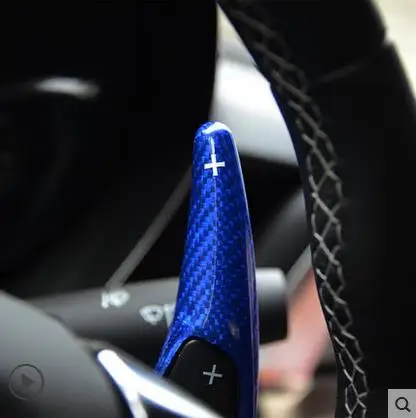 1 пара Рычажные переключатели рулевого колеса из чистого алюминиевого сплава и