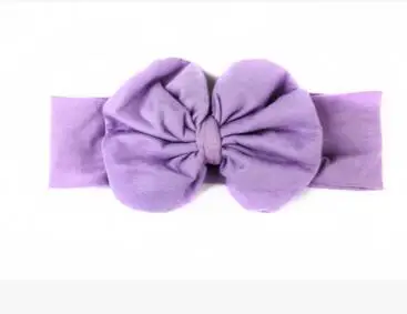 Новинка 2016 года распродажа 1 шт. Детские Тюрбан головные повязки с бантиком для