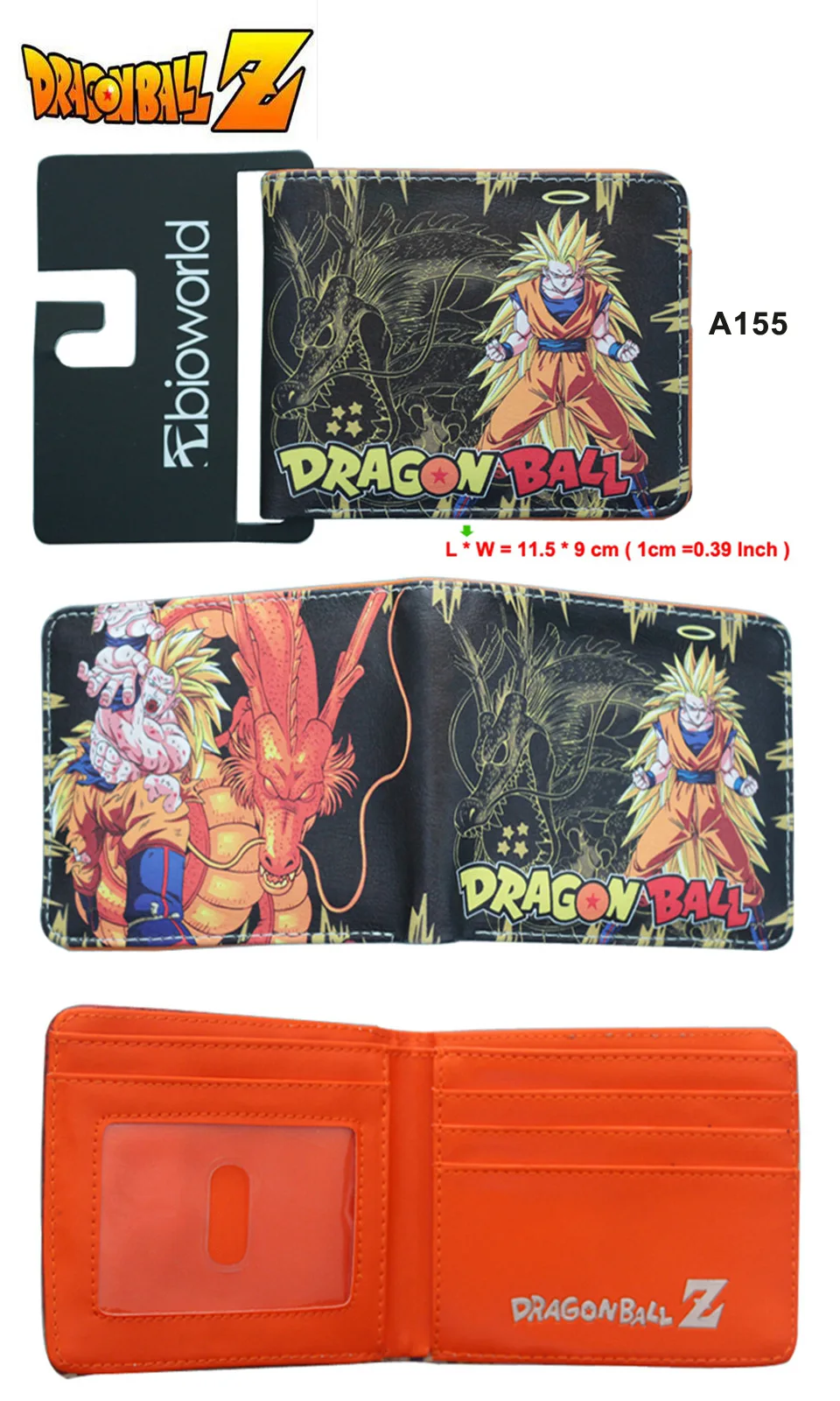 Новое прибытие высокого качества с рисунком аниме кошельки Dragonball кошелек короткие ПУ складной кошельки Кредитная карта кошельки