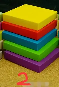 2 5 шт./компл. 5*5*1 см DIY профессиональные резиновые кирпича резьбы резины ярких цветов резиновые штампы для Скрапбукинг - Цвет: 2