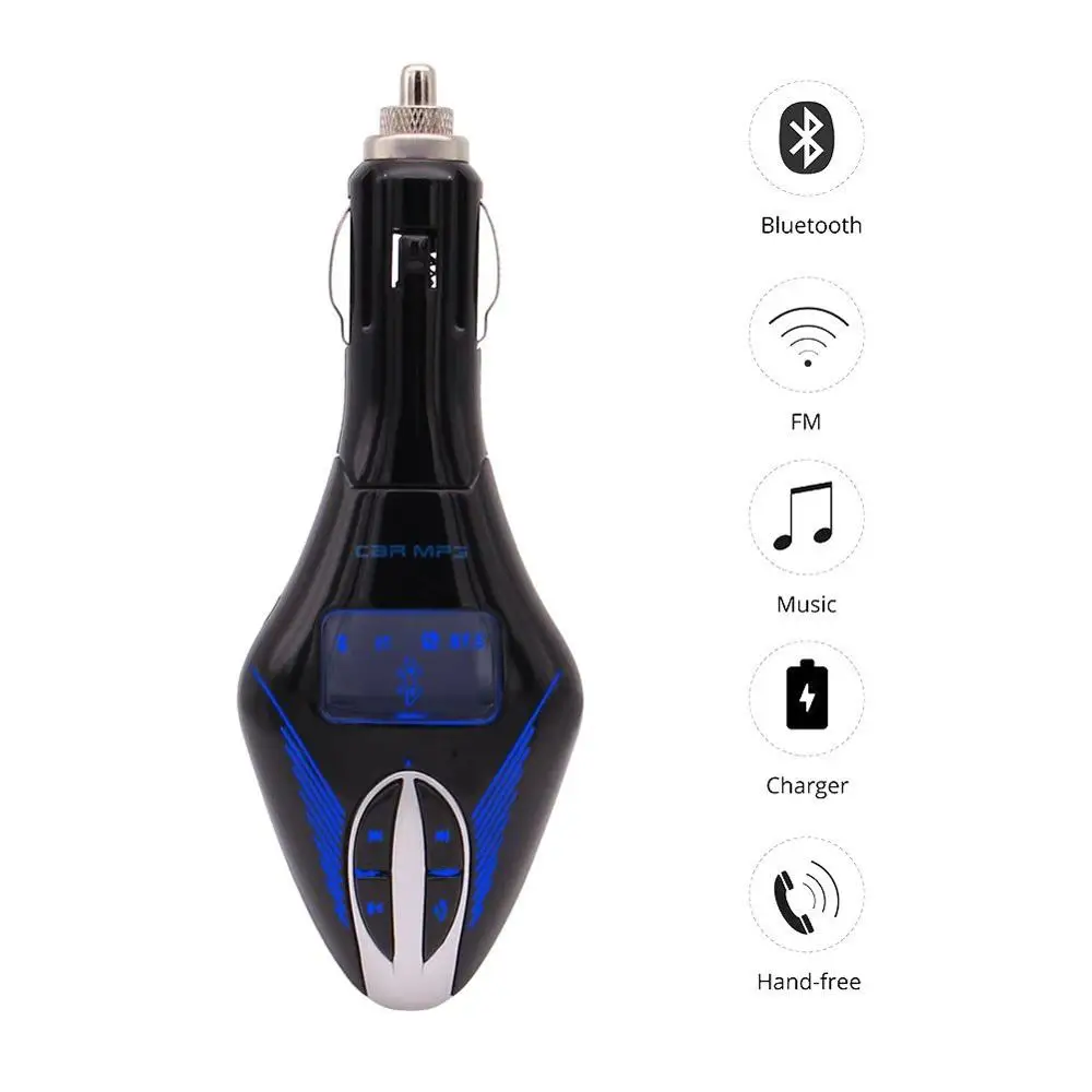 Беспроводной Bluetooth fm передатчик USB Автомобильное зарядное устройство радио